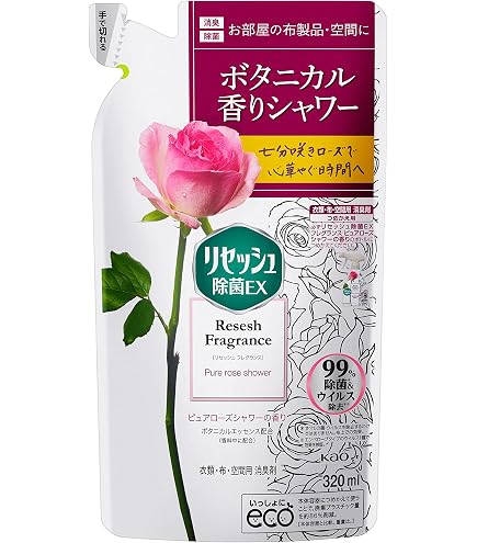 Amazon.co.jp: 【花王】リセッシュ 除菌EX フレグランス ピュアローズ 