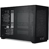 SSUPD MESHROOM D Black フルメッシュ Mini-ITX Meshroom S V2 Mini-ITX SFF PC Case | Ssupd