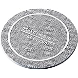 エレコム マグネットステッカー Magkeep 【 iPhone12 / 12 Pro シリーズ対応 】 1枚入り ファブリック（グレー） AMS-DSSTFGY