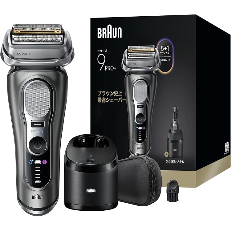 Amazon.co.jp: Braun Series 9 PRO+ 男性用電気シェーバー 5つのプロ
