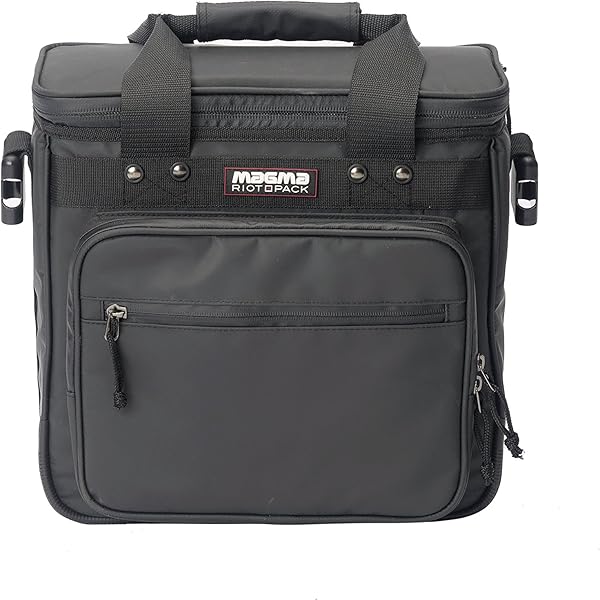 本日限定　MAGMAレコードバッグ MAGMA 45 RECORD-BAG 100 BLACK （7インチレコード用バッグ