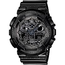 Amazon.co.jp: [カシオ] 腕時計 ジーショック GA-100CF-1AJF ブラック  