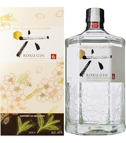 サントリー ・ニッカ　ウォッカ ジン 8本セット Amazon.co.jp: ジャパニーズクラフト ウォッカ HAKU 40度 ジン ROKU 47