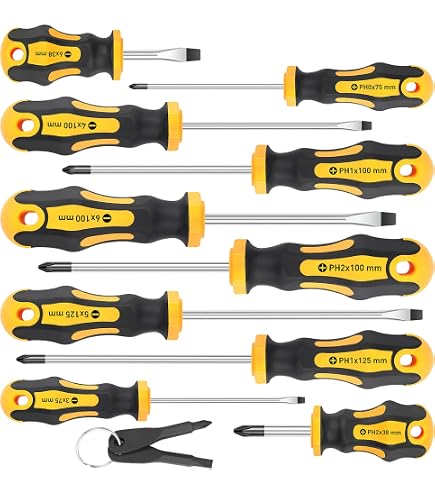 JANNO Breaker Bar 45,7 Cm (18 Zoll) – 1/2 Zoll, Mit Adapter Auf 3/8, Drehbar 180°, Für Feste Schrauben