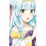 真の聖女である私は追放されました。だからこの国はもう終わりです FVGA(480×800)壁紙 エリアーヌ