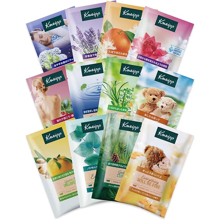 (9/4迄) クナイプ　Kneipp  11本セット Amazon | クナイプ バスソルト 11種類 詰め合わせランダムセット