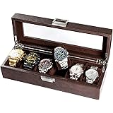 Amazon Co Jp 腕時計収納ケース 腕時計収納ボックス 高級 コレクションケース 時計ケース 6本収納 ウォッチボックス ファッション