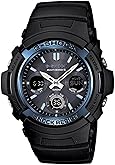 [カシオ]CASIO G-SHOCK AWG-M100A-1A MULTIBAND 6 BLACK/BLUE デジアナ 電波ソーラー 腕時計 [並行輸入品]