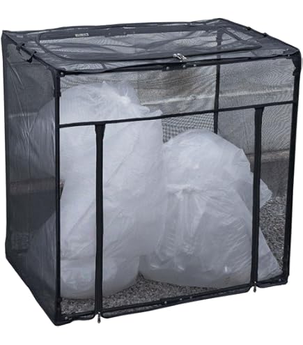 Amazon.co.jp: トラスコ中山(TRUSCO) 収集用ゴミ箱 1100×700×900mm TGS 