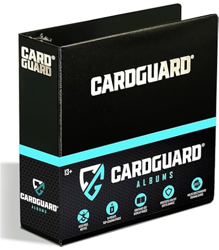 Ultra Pro Binder Ultra PRO - 3-Hole For Standard Binders, Premium Album Protectors  Hockey Card Pages