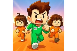 456 Survival Escape Run Challenge: Prison Break Battle Challenge Mini Games