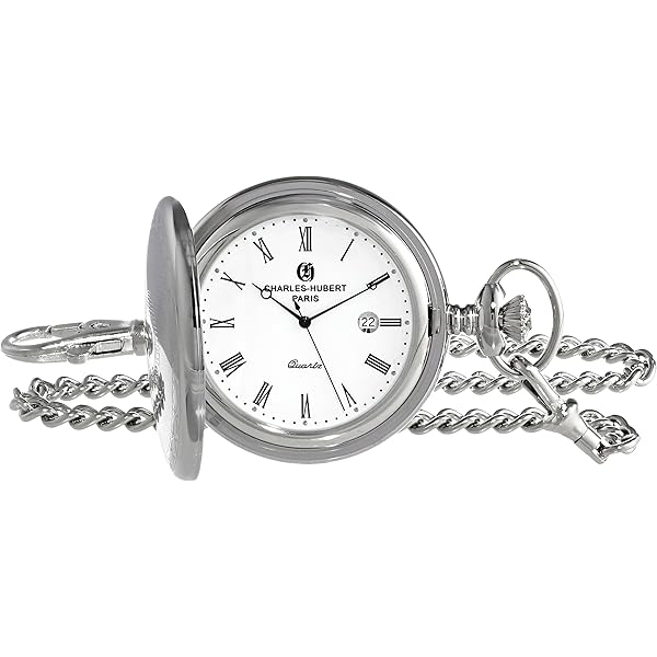 Amazon.co.jp: [Charles-Hubert, Paris] 懐中時計 チャールズ