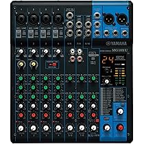 Amazon | ヤマハ MG10XU 10チャンネルアナログミキサー、マイク 