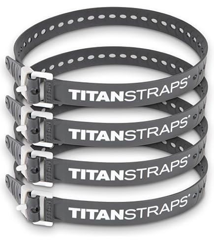 Amazon.co.jp: 4 -パックof 25インチタイタンストラップ – 70-lb