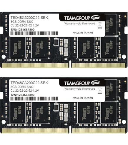 Amazon.co.jp: WINTEN ノートPC用メモリ DDR4-3200 16GB 260Pin CL22