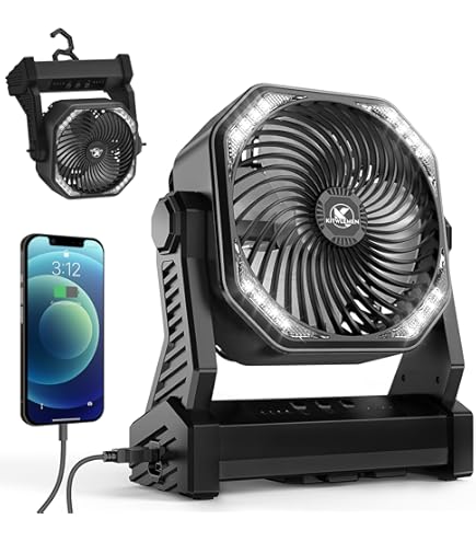 Coleman 2000016505 CPX6 Lighted Tent Fan : Amazon.com.au