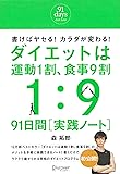 ダイエットは運動1割、食事9割　91日間［実践ノート］