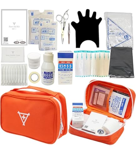 Amazon.co.jp: クェルサ（Crusar）車載ファーストエイドキット 車載