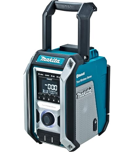 Amazon.co.jp: マキタ(Makita) 充電式ラジオ 青 (本体のみ/バッテリー 