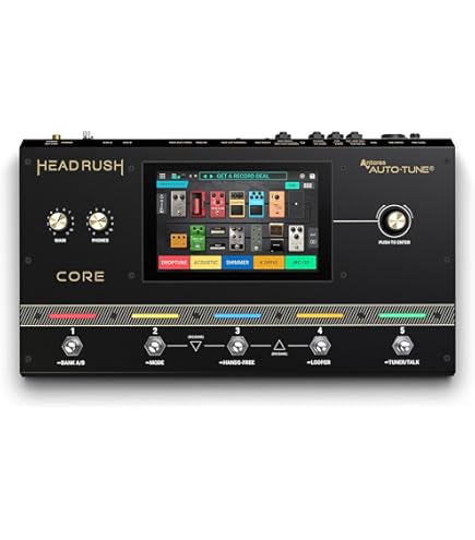 HEADRUSH Expression Pedal – Guitar Expression Pedal for