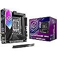 ASRock Motherboard B860I Lightning WiFi Intel CPU Core Ultra (LGA1851) Compatible B860I Chipset DDR5 Mini ITX Motherboard