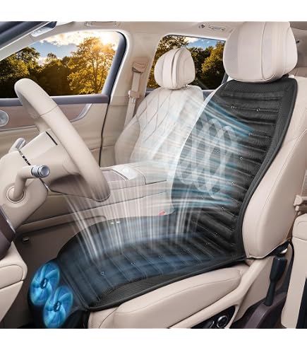 Amazon | Baiwife シートクーラー 車 カーシートファン 3段階風量調節