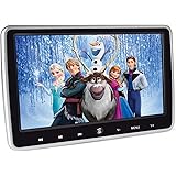 LOSKA ヘッドレストモニター DVDプレーヤー CPRM/HDMI対応 10.1インチ ポータブルDVDプレーヤー 1024*600 USB/SD/AV-IN/AV-OUT付き スピーカー内蔵 後部座席 軽薄設計 簡単取付 シガーアダプター付き