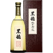 Amazon.co.jp: 黒龍酒造 黒龍 大吟醸 しずく 箱付き 2026年6月製造
