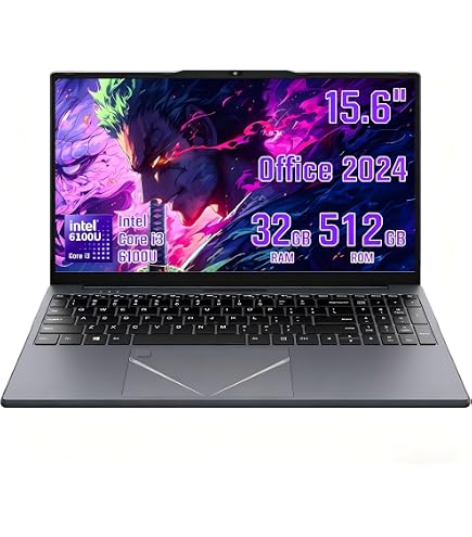 Amazon.co.jp: ゲーミングノートパソコン 15.6インチ ラップトップ