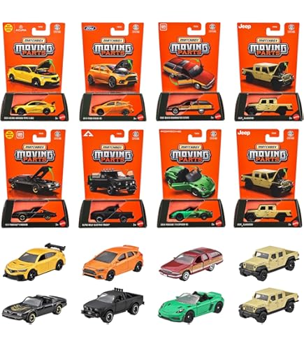 Amazon.co.jp: マッチボックス(Matchbox) ムービングパーツ アソート