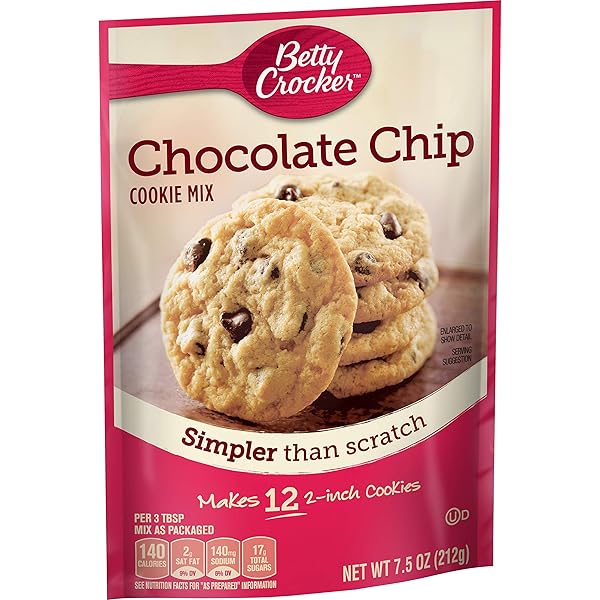 Your World/CHOCOLATE CHIP COOKIES：未開封CD Betty Crocker Chocolate Chip Cookie Mix, Makes (12) 2-inch