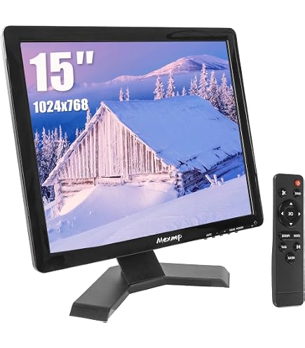 Amazon.co.jp: Suprlipy 15インチ タッチスクリーンモニター 1024x768