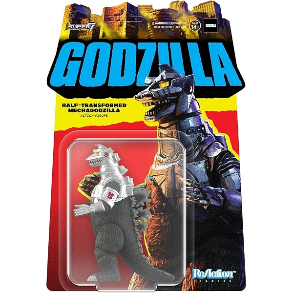 SUPER7 TOHO FUN! FUN! ゴジラ 1989 & 1995 Super7 Debuts New 5