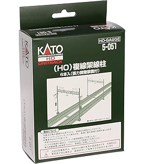 KATO HOゲージ 複線ワイドラーメン架線柱 6本入 5-053 鉄道模型用品 rdzdsi3 KATO鉄道模型オンラインショッピング (HO) 複線ワイドラーメン