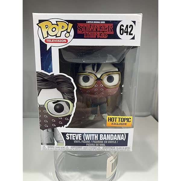 Amazon | Pop Movie Moment Stranger Things Steve and Demodog Vinyl