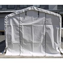 伸縮式移動簡易テント○BELLOWS SHED○2.6mx6.1m
