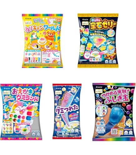Amazon.co.jp: 【クラシエ 知育菓子 バラエティ 12種セット】ポッピン