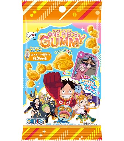 Amazon | 不二家 ONE PIECEグミ 6粒×20個 | 不二家 | グミ 通販