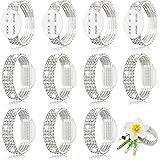 Corsage Bracelet Wrist Corsage Rhinestone Elastic Wrist Corsage Rhinestone Bracelet DIY Wrist Corsages Accessories for Weddin