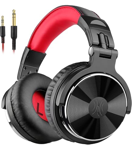Audio-Technica ATH-PRO500MK2 Professional Monitor Headphones - Red