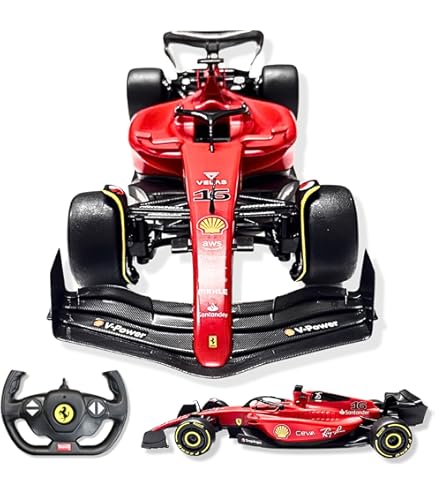 Amazon.co.jp: 童友社 2.4GHz 1/18 フェラーリ F1 75 電動ラジオ