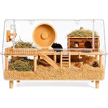 Amazon.co.jp: Youabubu ハムスターケージ 特大 アクリル 75cm ハイ