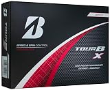 BRIDGESTONE(ブリヂストン)ゴルフボール TOUR B X 2024年モデル 12球入 ホワイト B4WXJ