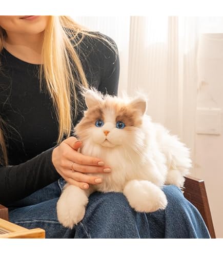 Amazon.co.jp: ねそべり猫(大)メインクーン グレー KOSEN(ケーセン社