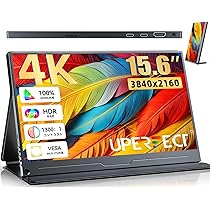Amazon.co.jp: UPERFECT モバイルモニター 15.6インチ 4K 非光沢
