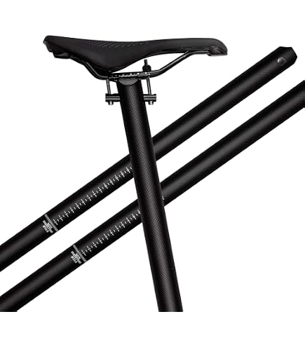 Amazon | 自転車 軽量 カーボン シートポスト シートピラー シート