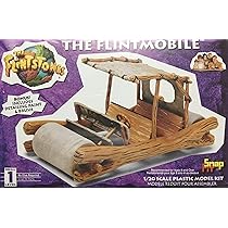 ザ・フリントストーンズ フリントモービル 1/25 リンドバーグ The LINDBERG Line The Flintstones 