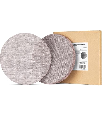 ChampNet 6 Inch Mesh Sanding Discs 35PCs - Hook & Loop, Assorted Grits For Dust-Free Sanding