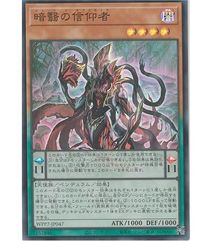 Amazon.co.jp: 遊戯王カード 暗翳の信仰者(スーパーレア) WORLD
