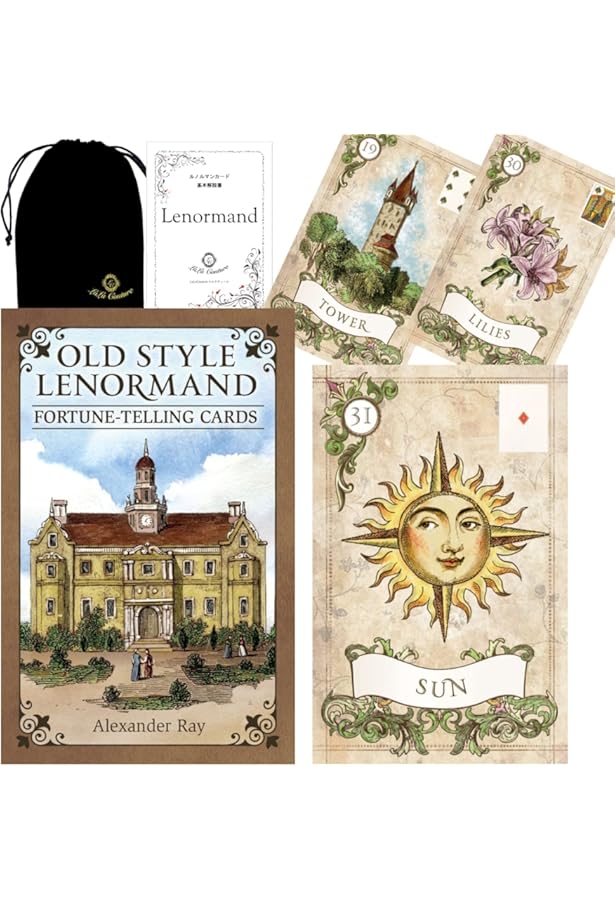 Amazon.co.jp: ニチユー(Nichiyu) ルノルマンカード 占い 36枚［正規